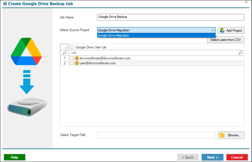 google drive backup